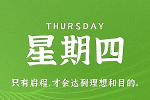 11月24日,星期四,在这里每天60秒读懂世界!