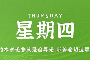3月16日,星期四,在这里每天60秒读懂世界!
